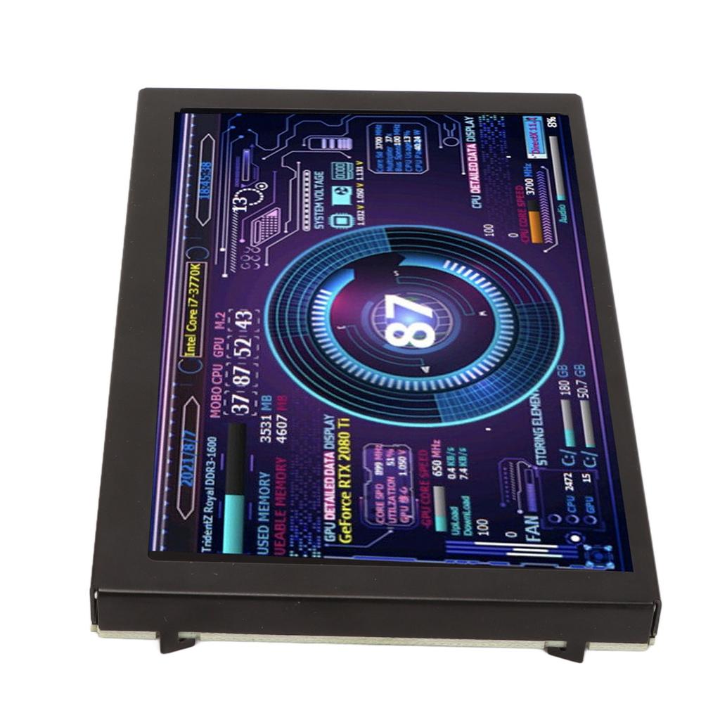 5in IPS Computer Temp Monitor USB Mini Bildschirm für AIDA64 PC CPU RAM Sensor Panel Display für