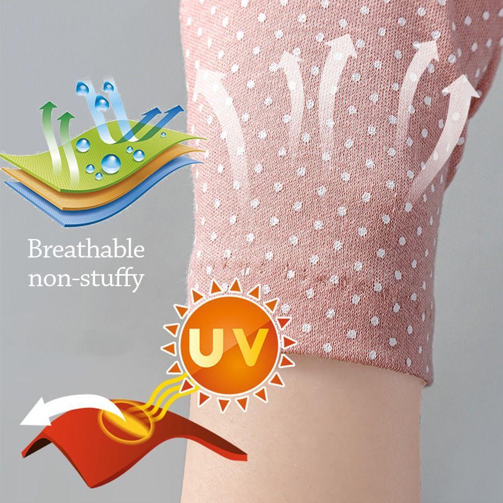 UV Protection Sunscreen Gloves Summer Anti-UV Mittens Fashion Sun Protection Gloves  Women Girls