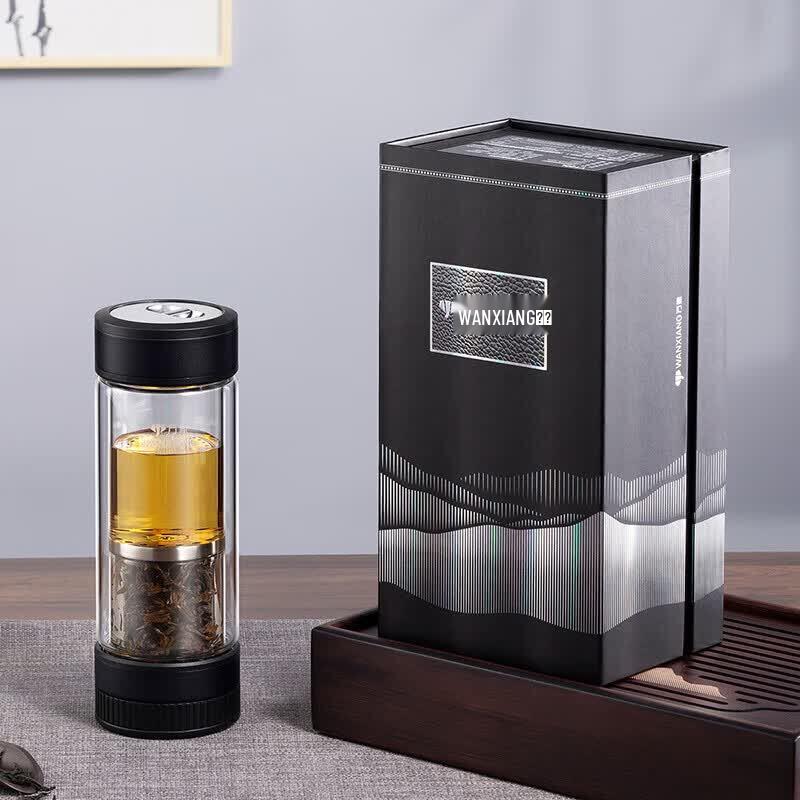 

Double-Layer Tea Infuser Glass Bottle 310ML