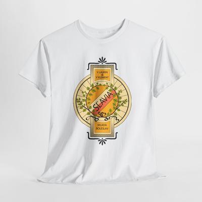 Graphic T-Shirt with German Automobile Manufacturer Logo Heavy Cotton