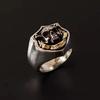 Retro European and American Lucky Skull Ring Punk High-end Sense