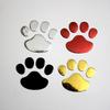 2pcs 3D Footprint Car Stickers Animal Dog Bear Paw Cute Foot Prints Decal Automobile Body Styling Decoration Sticker