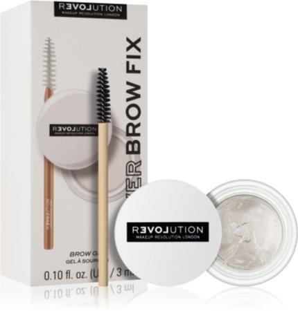 

eyebrow gel with brush TU прозрачный