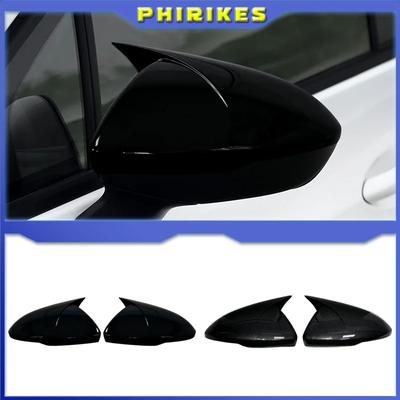 For Chevrolet Cruze 2017-2019 Car Rearview Side Mirror Cover Wing Cap Sticker Exterior Door Rear View Case Trim Shell Housing