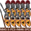 Château Médiéval Soldat Armée Blocs de Construction Château Militaire Corbeau Cheval Serpent Chevalier Guerrier Infanterie Accessoires Briques Jouets