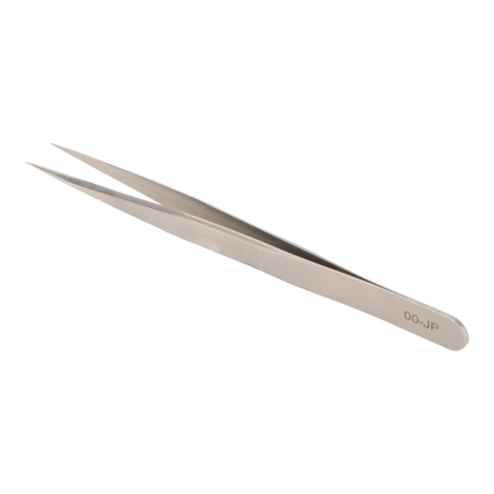 

Repair Tweezer Static Magnetic Proof Round Tip Elastic Hardened Stainless Steel Accuracy Tweezer for Crafts Electronics