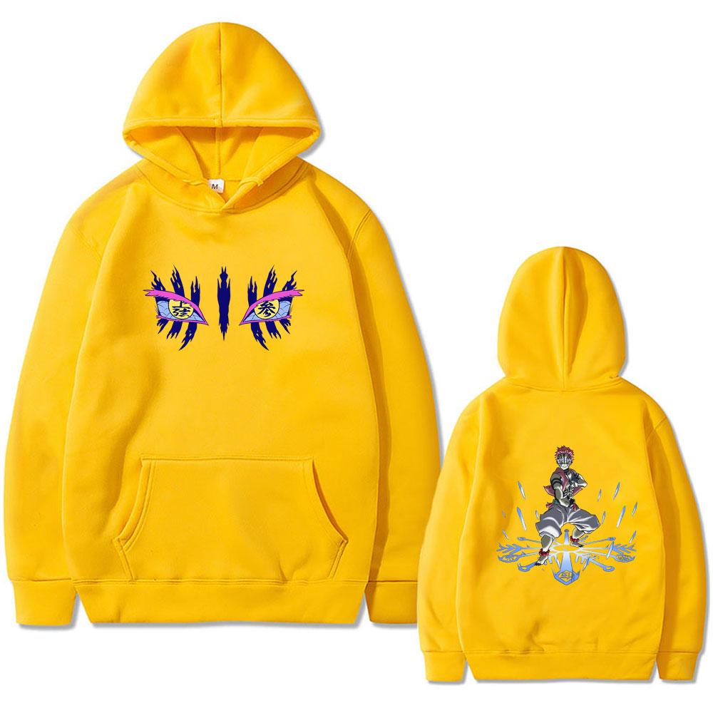 

Anime Demon Slayer Akaza Merch Hoodie Men Women Clothing Cartoon Fashion Oversized Hooded Sportswear Male Hoodies 3XL