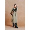 Women's Long Waist Trench Coat
