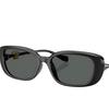 Versace Narrow Frame Design Square Sunglasses Unisex Sunglasses Black OVE4504D-GB1/87
