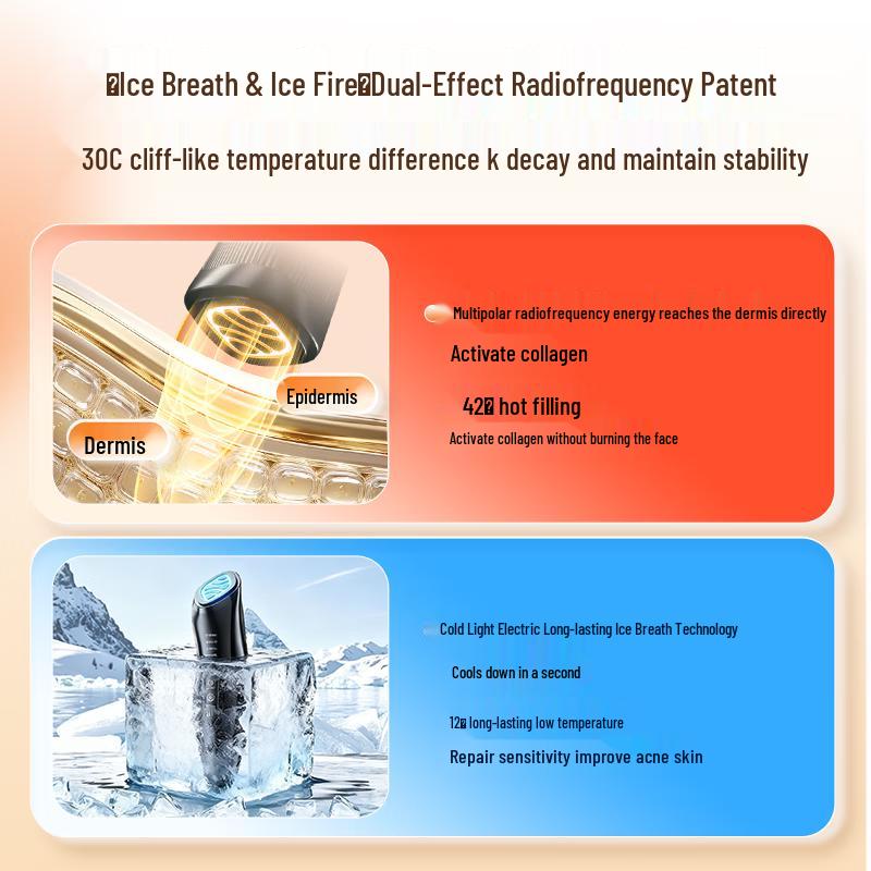 

MESMOOTH Little Ice Whale Facial RF & Microcurrent Beauty Device Little Ice Whale