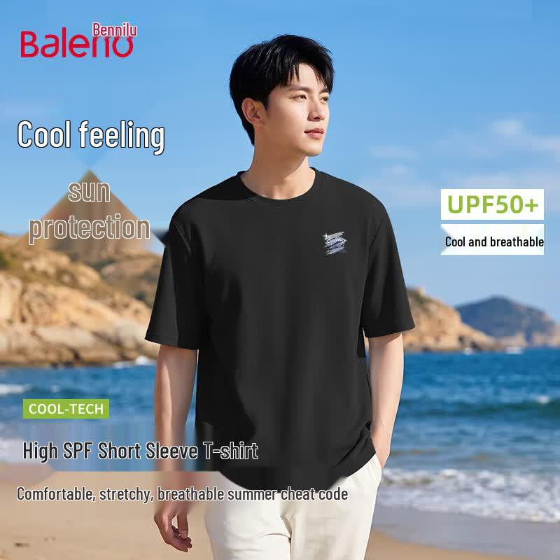 Baleno Men s Sun Protection Quick-Dry Cooling T-Shirt M