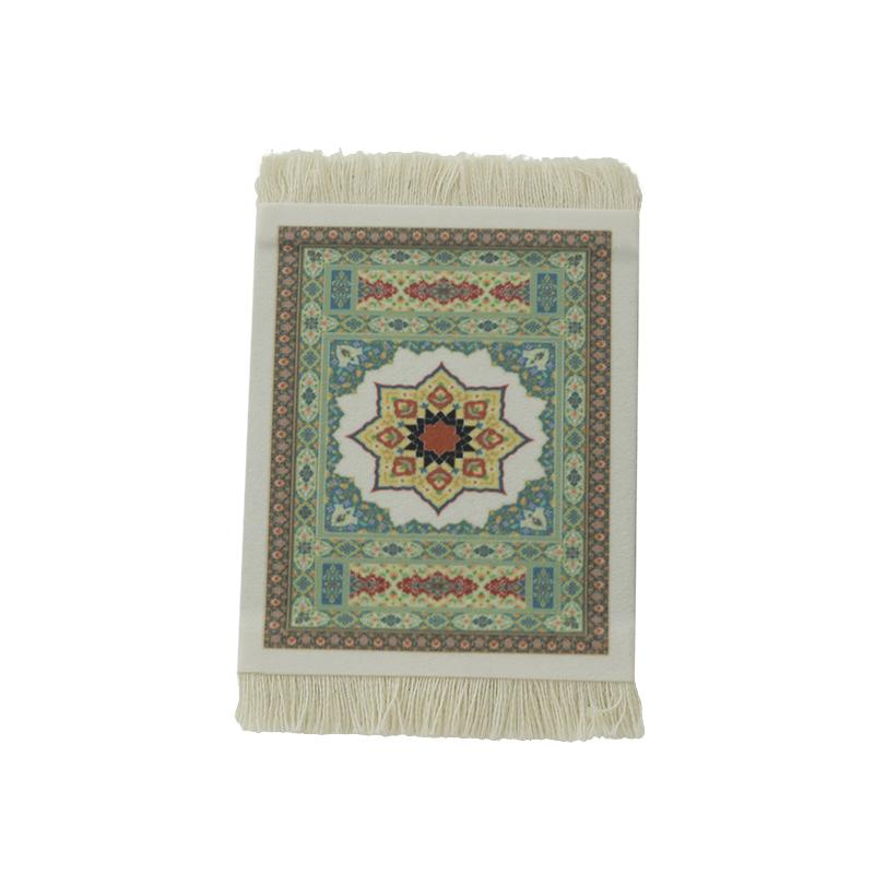 

1шт подставка под теплоизоляцию коврик для мыши кухонный тканый коврик офисный стол кисточки коврики под чашки персидский стиль подставка под приборы домашний декор