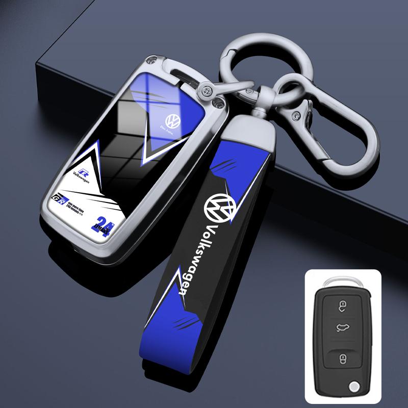 For VOLKSWAGEN VW Zinc Alloy Car Remote Key Case Cover Shell For Volkswagen VW Polo Golf Passat Tiguan Beetle Caddy T5 Up Eos Ke