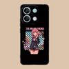 Anime Hakari Hanazono Mattes Handyhülle für POCO F8 F7 F6 F5 F4 F3 F2 Pro GT C75 C71 C65 C61 C40 Pro Ultra Bunte Hülle