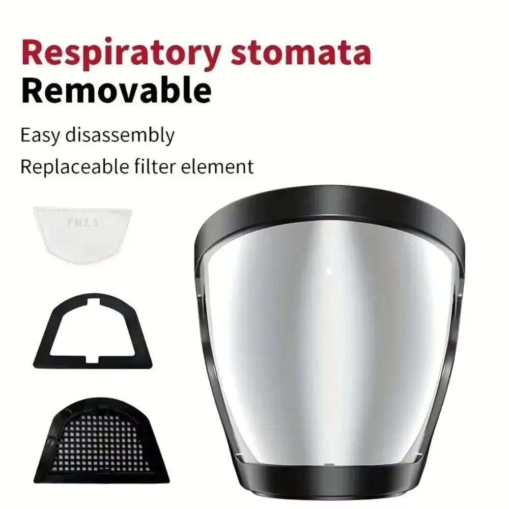 Arbeitsschutzmaske Transparentes Gesichtsschutzvisier Gesicht Gesichtsmaske Schutz Outdoor Heizung Heim Küchenwerkzeuge Vollgesichtsmaske