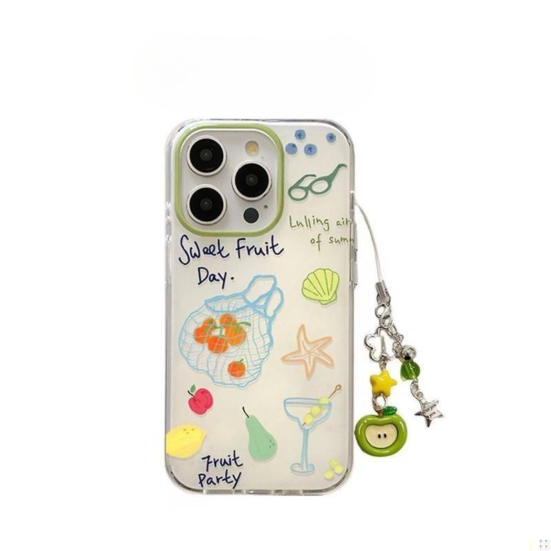Graffiti Tomato Fruit Xiaomi 15Ultra Mobile Phone Case 14/13 New CIVI5pro Lanyard 12/11 Niche
