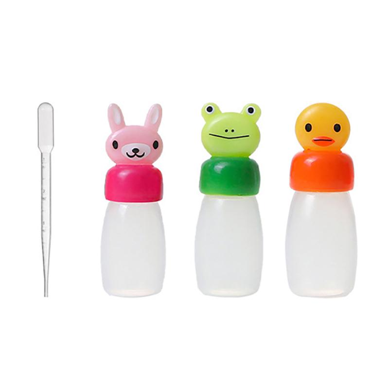 Mini Seasoning Sauce Bottle Portable Tomato Ketchup Bottle Salad Dressing Container for Bento Lunch Box Kitchen Jars