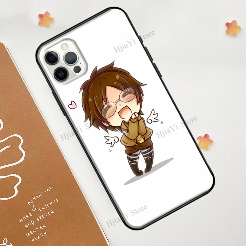 Pouzdro Hange Zoe Attack on Titan anime pro iPhone 12 Pro Max 13 mini 6S 7 8 Plus SE 2020 Pouzdro pro iPhone 11 Pro Max XS X XR