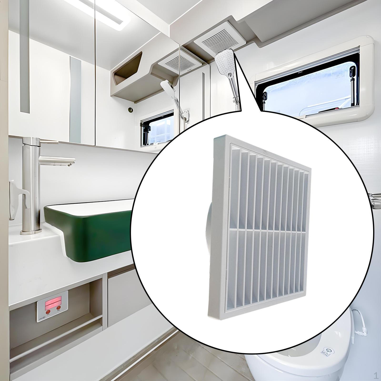 

Крышка вентиляции для автодома Прямоугольные вентиляционные отверстия для свежего воздуха Легкий вытяжной вентилятор 14.1x14.1x10cm