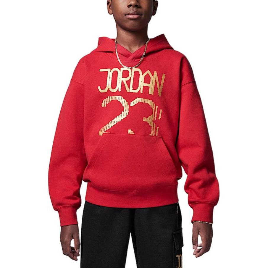 Jordan Sweatshirt New Year Transformation Collection Gym Red Teenagers Kids' IF8909-687