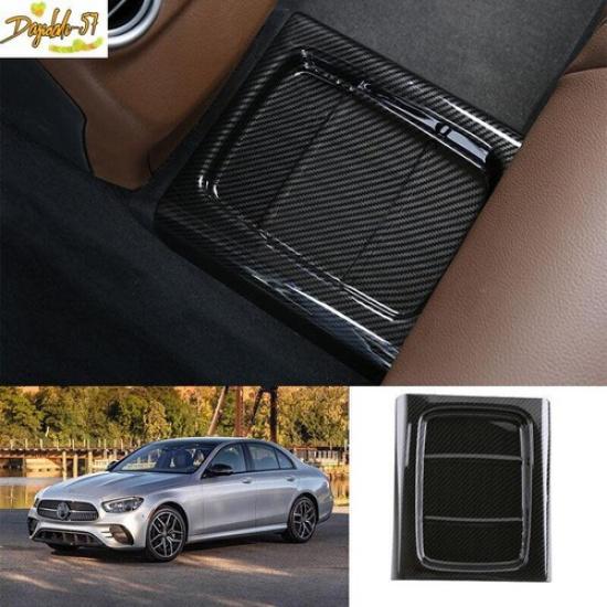 Carbon Fiber Rear Center Crossing Cover Trim For Benz E-Class W213 AMG 2017-