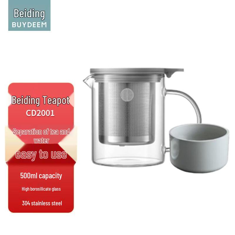 BEIDIN Glass Tea Separation Cup