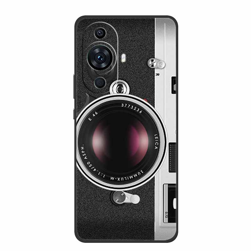 For Huawei Nova 12s Case Popular Black Silicone Soft Back Cover Case For Huawei Nova 12s Phone Case Cover Nova12s 12 s Funda 6.7