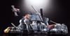 TAMASHII NATIONS Chogokin Damashii Super Beast Machine God Dancouga 250mm ABS PVC Painted Action Figure GX-13R (Renewal Version) Approx. & Die-cast &