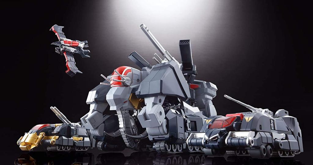 TAMASHII NATIONS Chogokin Damashii Super Beast Machine God Dancouga 250mm ABS PVC Painted Action Figure GX-13R (Renewal Version) Approx. & Die-cast &