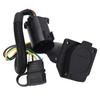 Trailer Wiring Adapter Connector Kit 4 Pin Flat to 7 Pin Waterproof Double Outputs Universal  For Commercial Vehicles