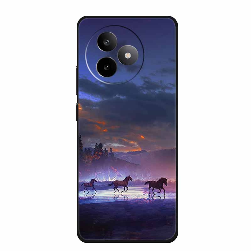 Handyhülle Für Redmi K80 Ultra Rückseitenabdeckung Hülle Stoßfest Schwarz Silikon Weiche Hülle Für Xiaomi Poco M6 4G Redmi 13 4G 5G Hülle