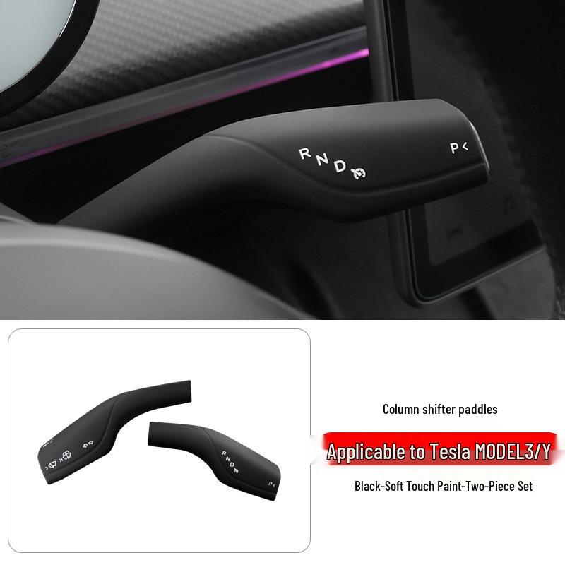 Tesla Model 3/Y Carbon Fiber Interior Console & Steering Wheel Trim