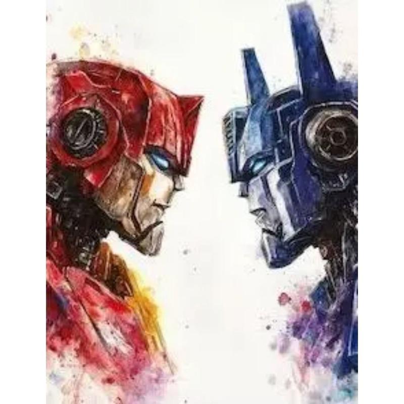 Transformers Bumblebee Optimus Prime Decorative Metal Plate Gift for Boys Wall Decor