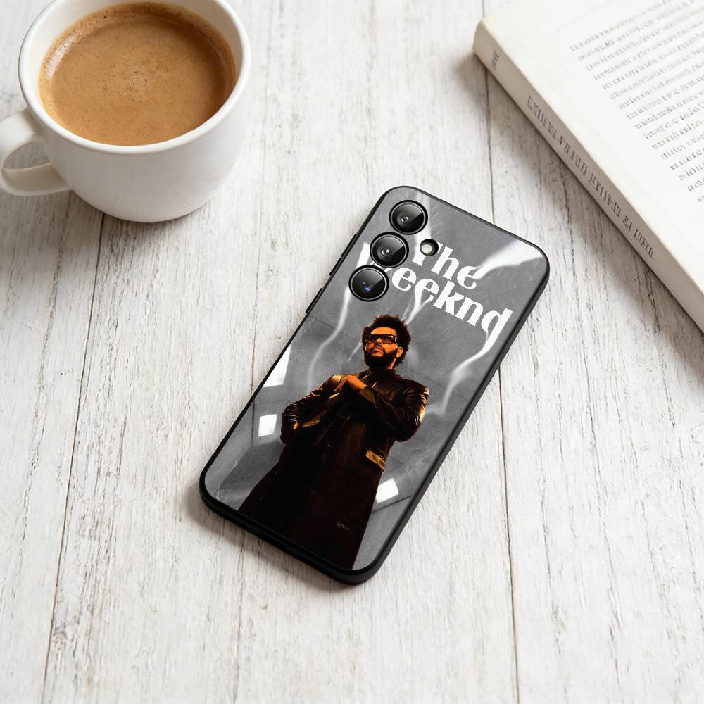 

T-The Weeknd Phone Case For Samsung Galaxy A73,A72,A71,A70,A53,A52,A51,Others Soft Black Cover Samsung a40