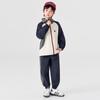 Boys' Outdoor Color-block Softshell Tracksuit Set