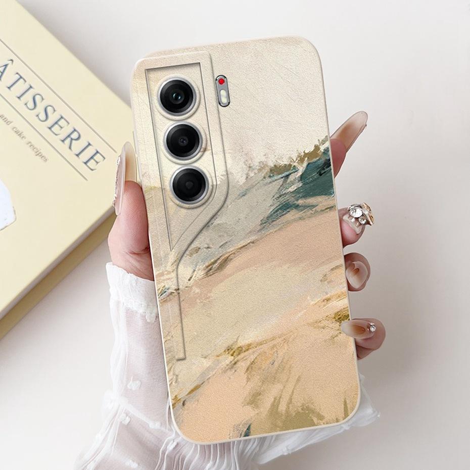 Fashion Design Phone Case For Tecno Camon 40 Pro 4G Camon40 CM5 CM6 Soft Silicone Shockproof Cover For Tecno Camon 40 40Pro 4G