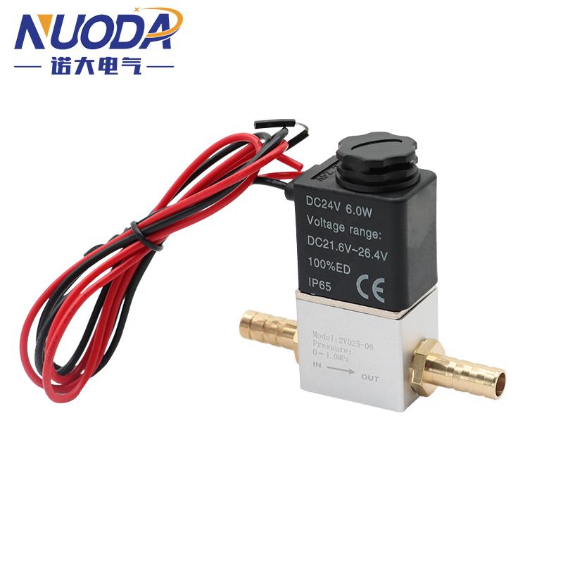 Normally Closed 1/4" Solenoid Valve DC 12V 24V Pneumatic Position Coil Alloy Internal Electric AC 110V 220V for Air Water Oil Fuel System Fittings7