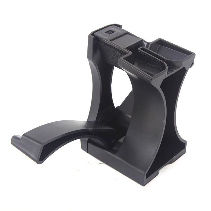 Wooeight 1Pc Black Car Center Console Insert Cup Bottle Drink Divider Holder For Toyota Tacoma 2005- Sequoia