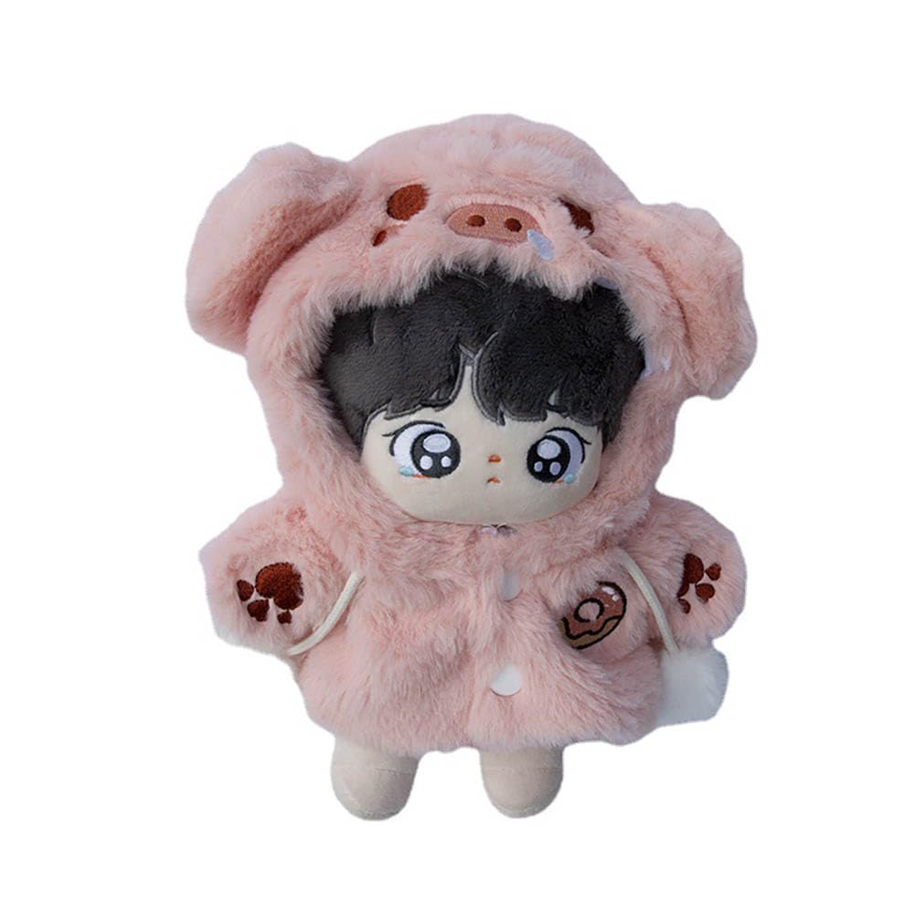 niannyyhouse 10cm 20cm Plush Toy Clothes - Pig, Bear, Jacket, Hoodie, Cotton Doll Clothes, Dress-up, Accessories (a3, 10cm)