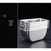 SPSR Stainless Steel 6-Compartment Condiment Organizer with Lid
