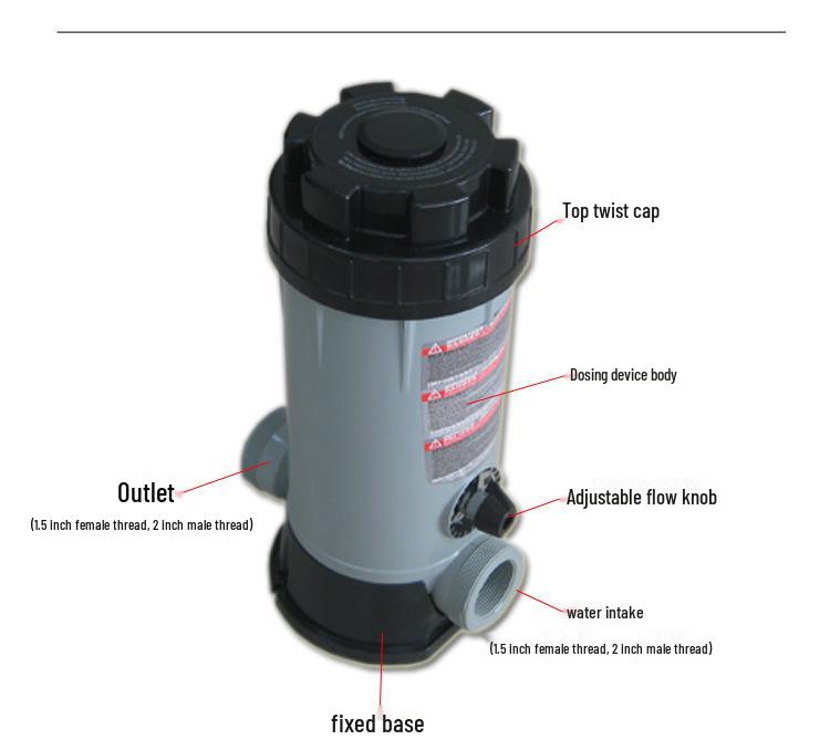 Automatic Pool Water Treatment & Disinfection Dosing Device