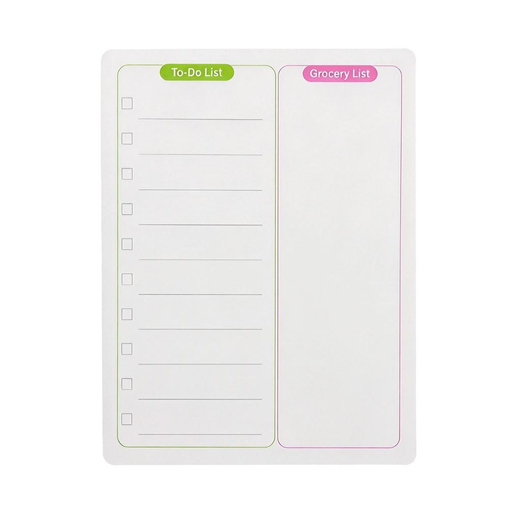 To Do List Dry Erase Planner Dry Erase Monthly Weekly Planner Meal Planner Board Fridge Magnet Use