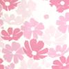 Dyeing Anbo Hand Towel Light Authentic Made in 35cm x 100cm "Cosmos Full, Pink" Dyed, 100% Cotton, Tokuoka, Japan,
