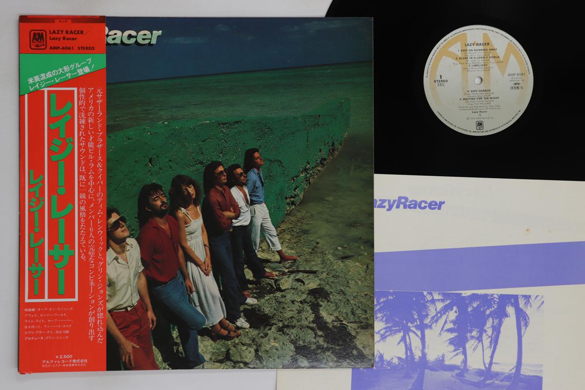 

LP Пластинка LAZY RACER - Lazy Racer AMP6061PROMO A&M 1979 Япония Оби Рок Б/У