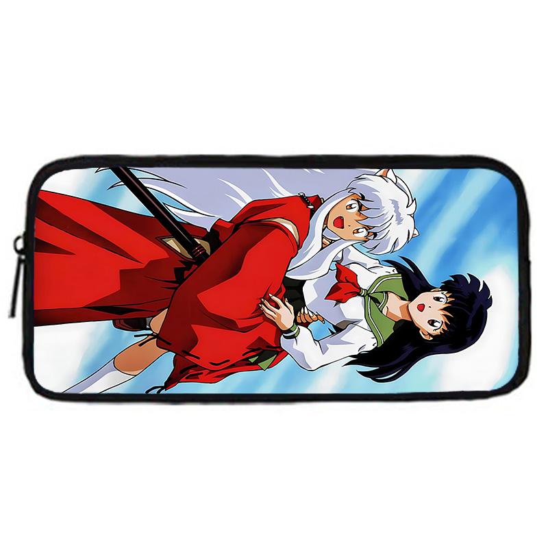 Inuyasha Warm Winter Child School Backpack with Lunch Bags ,Pencil Bags ,School Bags for Boys Girls Best Gift