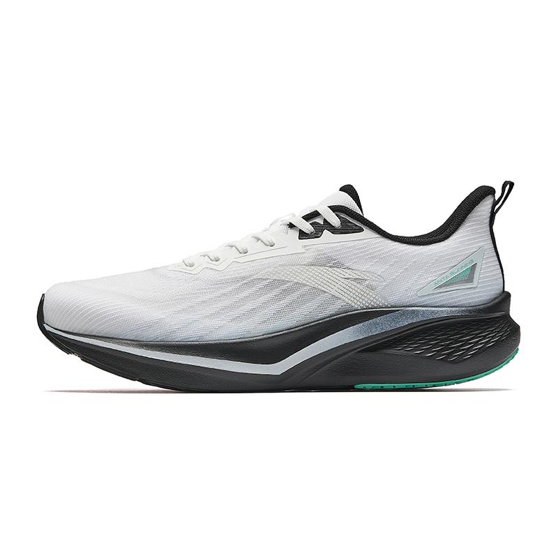 

Anta Lingfeng 2 Summer Simple Rebound Wear-Resistant Lightweight Breathable Non-Slip Low-Top Running Shoes Men sneaker White Blue Black 912625512-4 39
