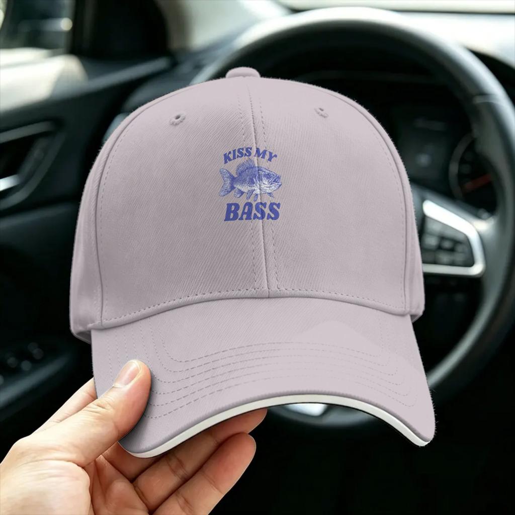 Bass Fishing Baseball Cap Outdoor Sport SunProof Trucker Hat Unisex Women Stylish Design Baseball Caps