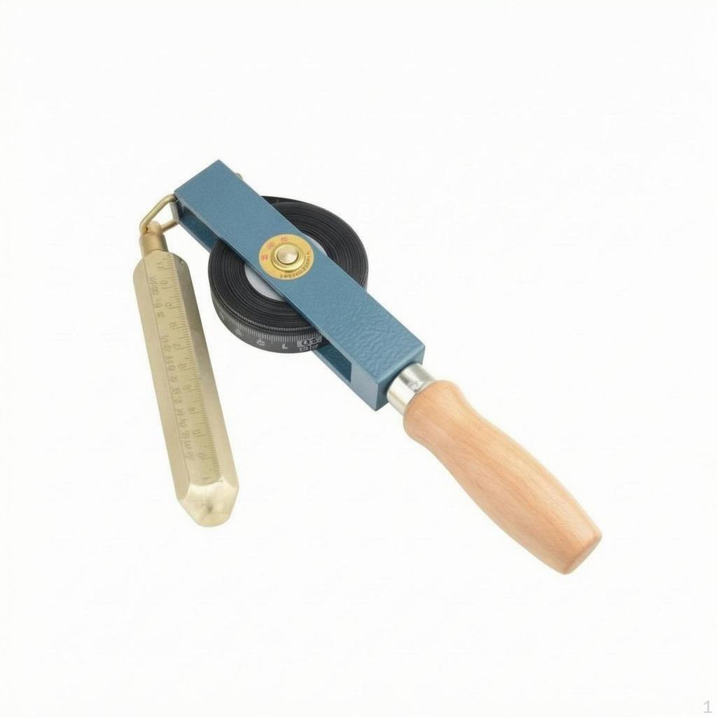 Oil Gauging Tape Resistant Sounding with Plumb Bob Accurate Calibration Petroleum Tank Depth