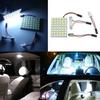 48LEDs T10 4W 12V White Light Car Interior Panel Lights Dome Lamp Bulb KTY