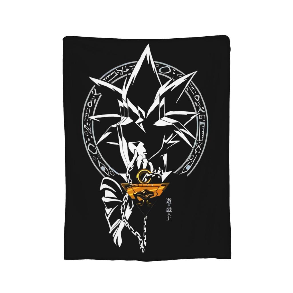 Yu-Gi-Oh!  Velvet Throw Blanket Japanese Anime Manga Aesthetic  Blanket for Bed Travel Soft Quilt,